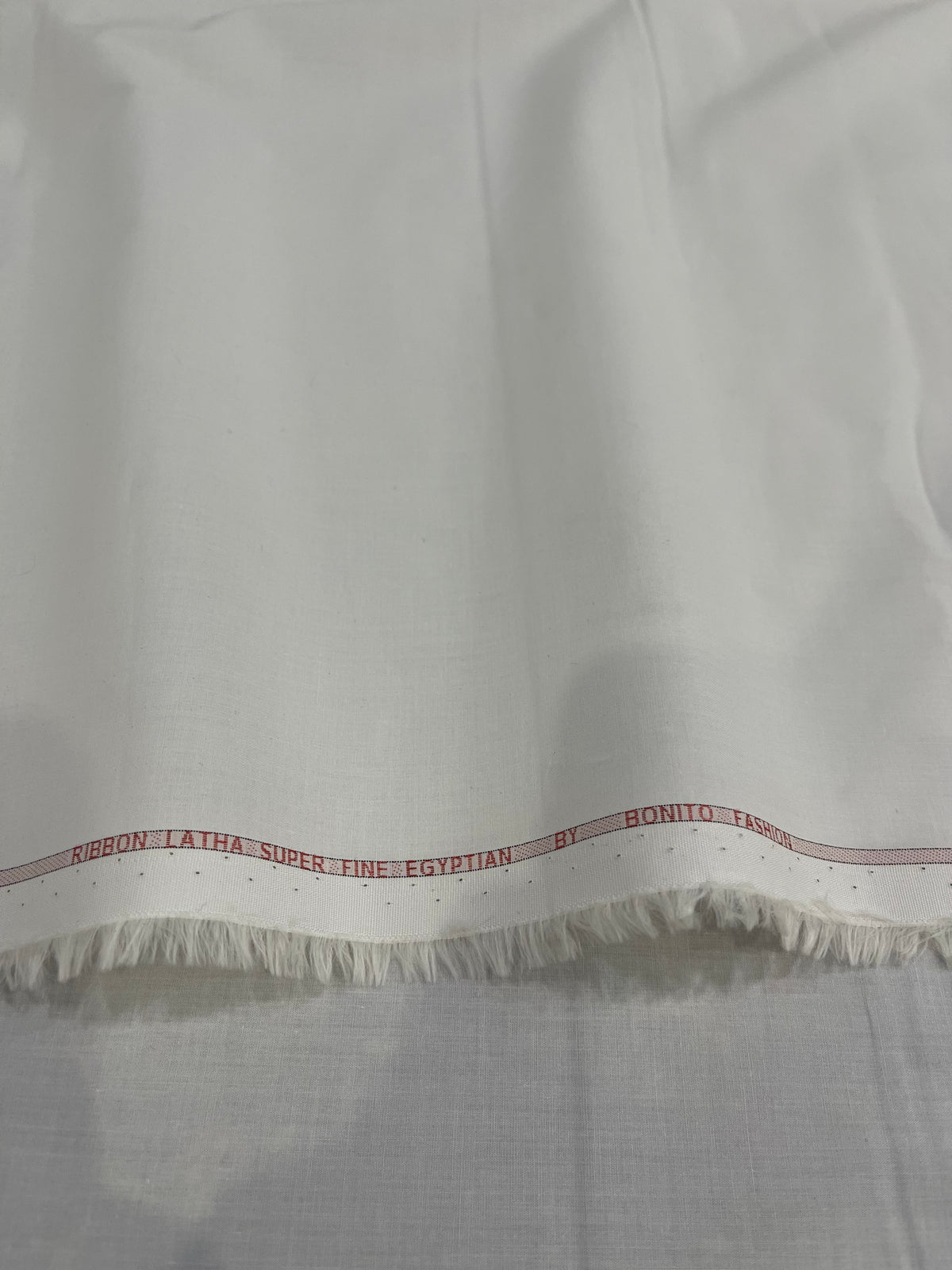 Ribbon Latha — Egyptian Cotton | Cream